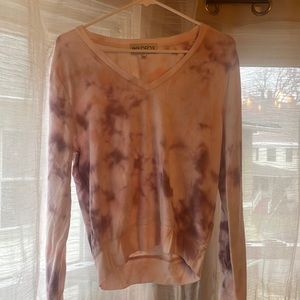 Wildfox Pastel/Sherbet Tie Dye Baggy Beach Jumper